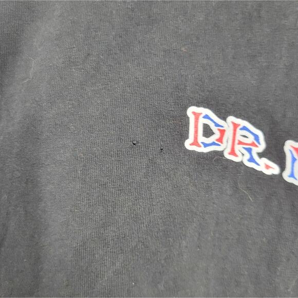 Dr. Martens Black Bristish Flag Graphic Short Sleeve Tee L - Picture 4 of 9